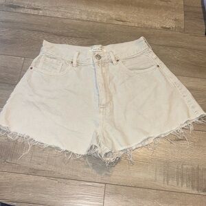 light grey pacsun jean shorts